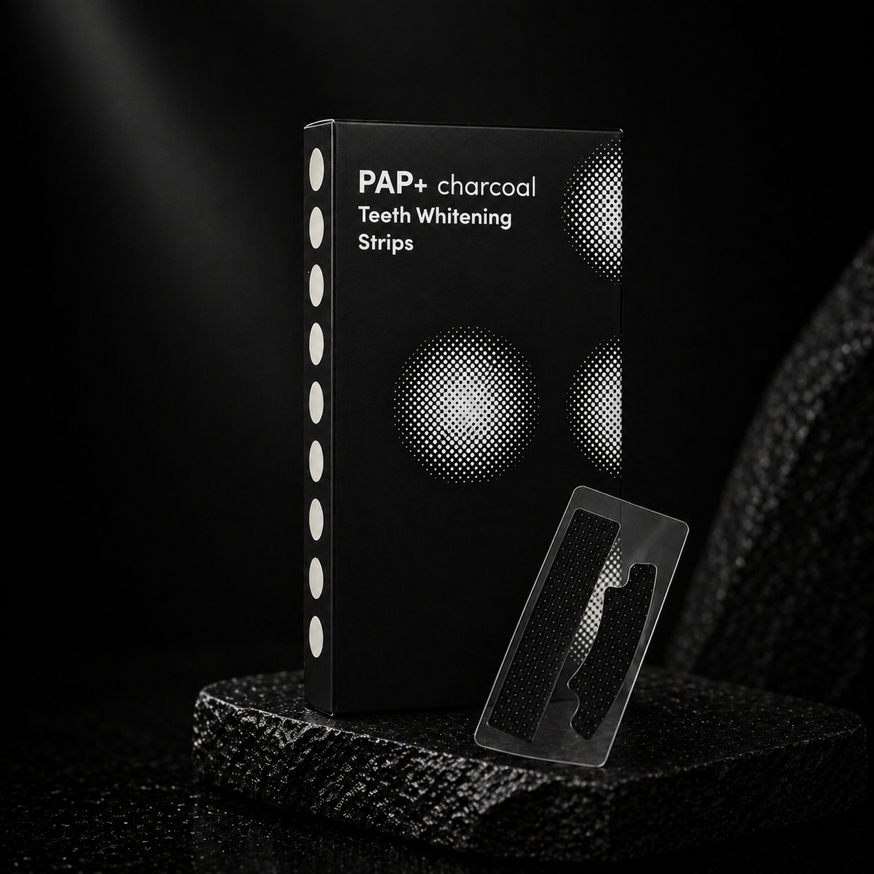 ASCEND PAP+ CHARCOAL WHITENING STRIPS™