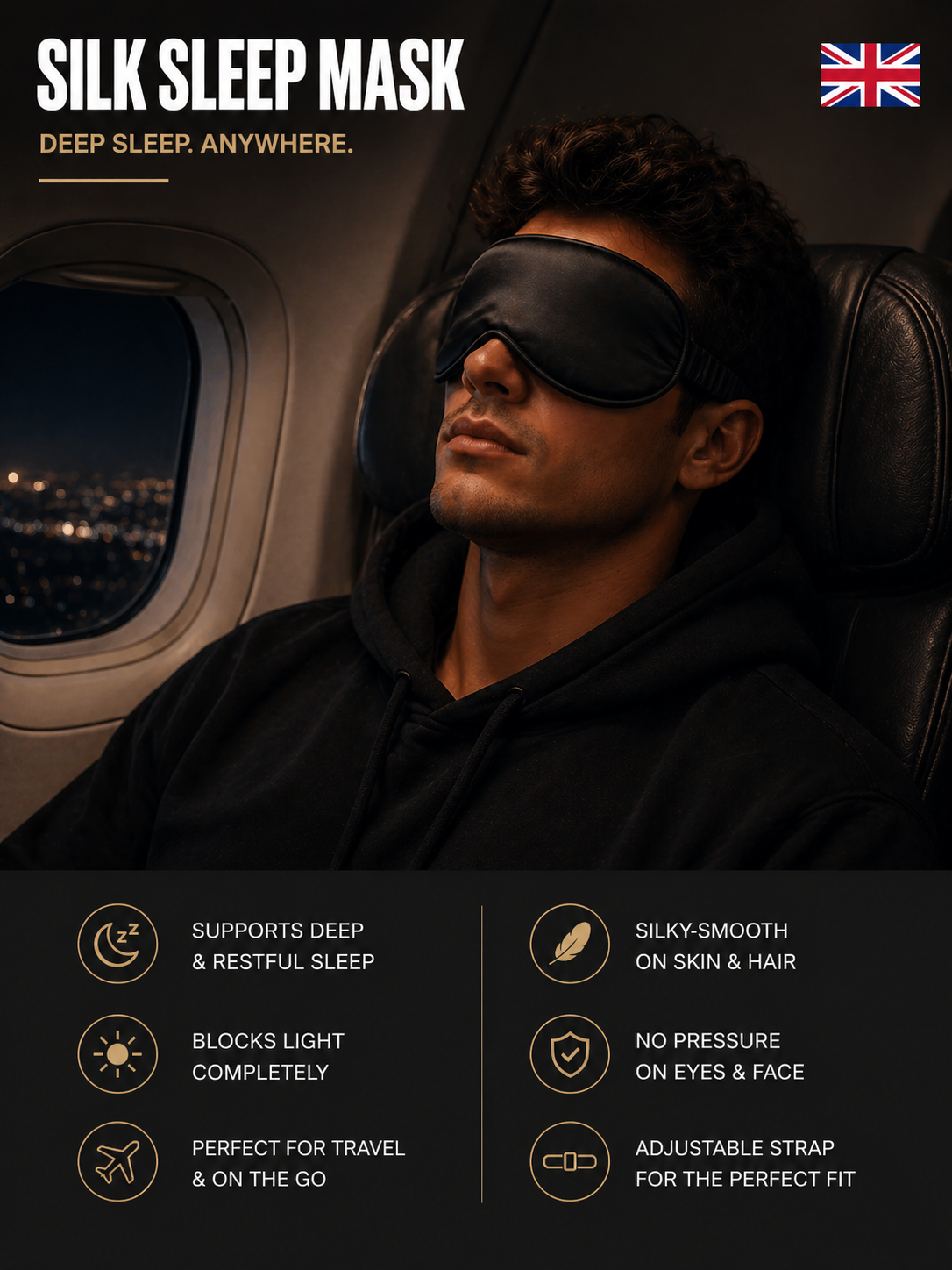 ASCEND SILK SLEEP MASK